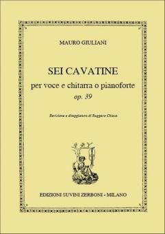 Sei Cavatine op. 39 