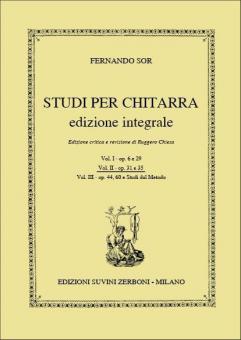 Studi per Chitarra op. 31 und 35 Vol. 2 