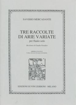 Tre Raccolte di Arie Variate 