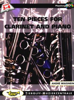Ten Pieces For Clarinet And Piano CD 