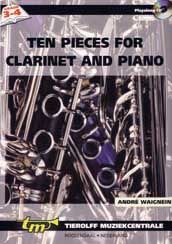 Ten Pieces For Clarinet And Piano CD 