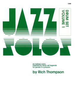 Jazz Solos for Drum Set Vol. 1 
