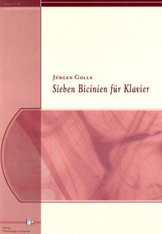 Sieben Bicinien für Klavier 