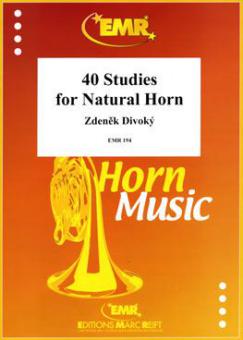 40 Studies For Natural Horn Standard