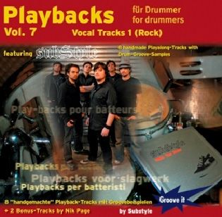 Playbacks für Drummer Vol. 7 