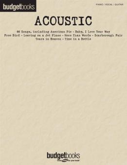 Budgetbooks: Acoustic 