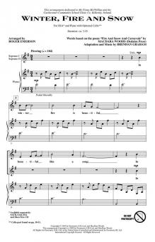 Winter, Fire And Snow Standard