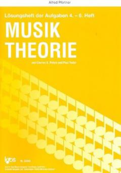 Lösungsheft zur Musiktheorie 2 für Heft 4-6 