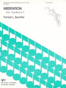 Meditation from Sonatina in F 