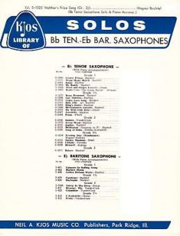 Walther's Prize Song 