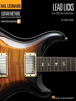 Hal Leonard Guitar Method: Lead Licks 