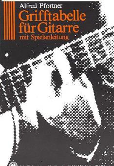 Grifftabelle Gitarre 