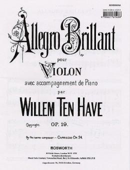 Allegro Brillante Op. 19 