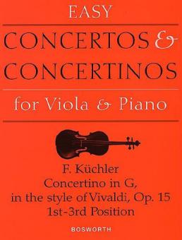 Concertino G-Dur op. 15 