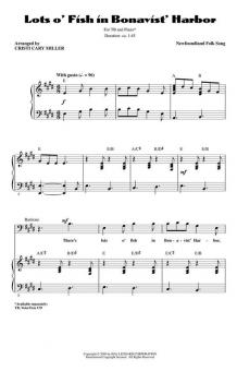 Lots o' Fish In Bonavist' Harbor 