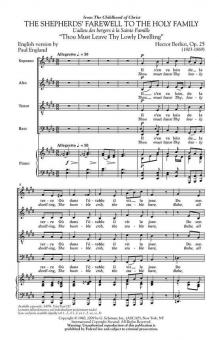 The Shepherd's Farewell To The Holy Family 