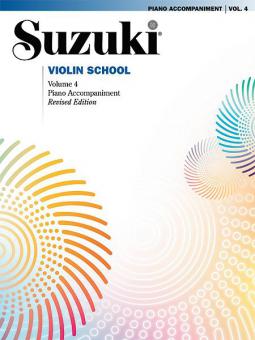 Suzuki Violin School 4 - Piano Accompaniment 