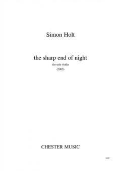 The Sharp End Of Night 
