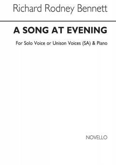 A Song At Evening 