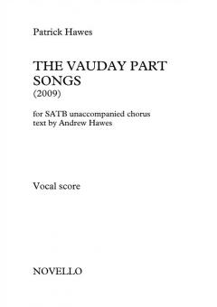 The Vauday Part Songs 