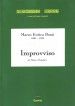 Improvviso, per Flauto e Pianoforte 
