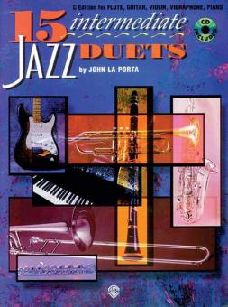 15 Intermediate Jazz Duets 