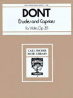 Etudes And Caprices For Violin Op. 35 