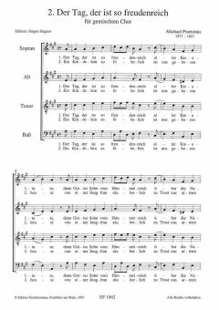 Der Tag, der ist so freudenreich 