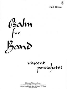 Psalm For Band Op.53 