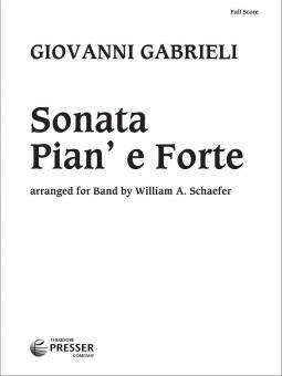 Sonata Pian' E Forte For Band 