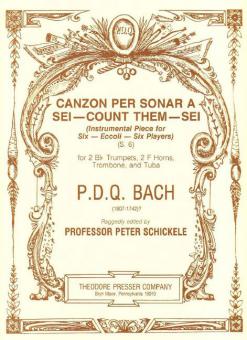 Canzon per Sonar A Sei - Count Them - Sei 