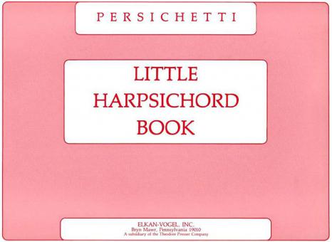Little Harpsichord Book Op.155 
