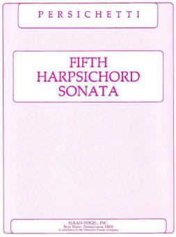 Fifth Harpsichord Sonata For Harpsichord Op.152 