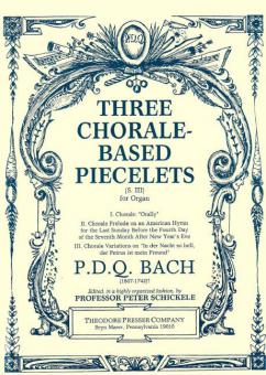Three Chorale-Based Piecelets S III 