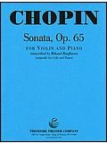 Sonata, Op. 65 For Violin And Piano 