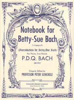 Notebook for Betty-Sue Bach 