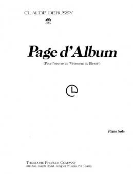 Page d'album 