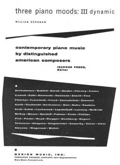 Three Piano Moods III Dynamic 