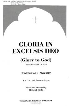 Gloria In Excelsis Deo From Mass In C K 258 