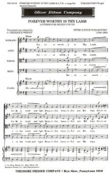 Forever Worthy is Thy Lamb 