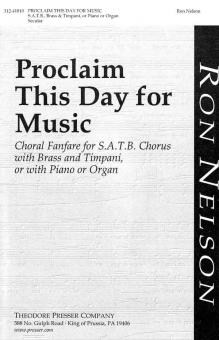 Proclaim This Day For Music 