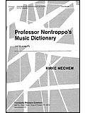 Professor Nontroppo's Music Dictionary 