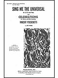 Sing Me The Universal For S.A.T.B. And Piano Op.103, No. V 
