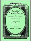 Classic Italian Songs for School and Studio Vol. 2 Medium Low 