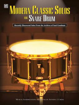 Modern Classic Solos for Snare Drum 