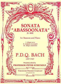 Sonata Abassoonata S. 888 