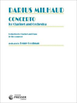 Concerto For Clarinet And Orchestra 