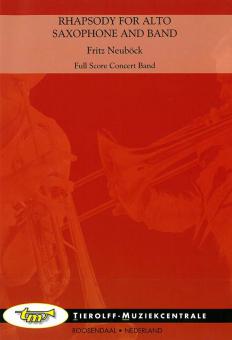 Rhapsody for Alto Saxophone and Band 