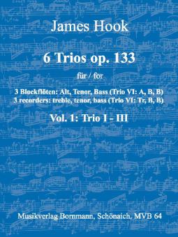 6 Trios op. 133 Band 1: Trios 1-3 - Partitur 
