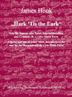 Hark 'Tis the Lark 